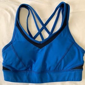 Lululemon Strap it Like it’s Hot Bra (Navy blue)